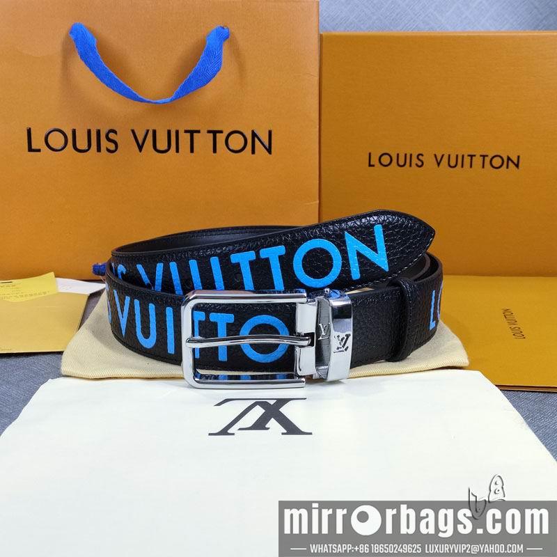 Replica LV belt 35mmX90-125cm lb01