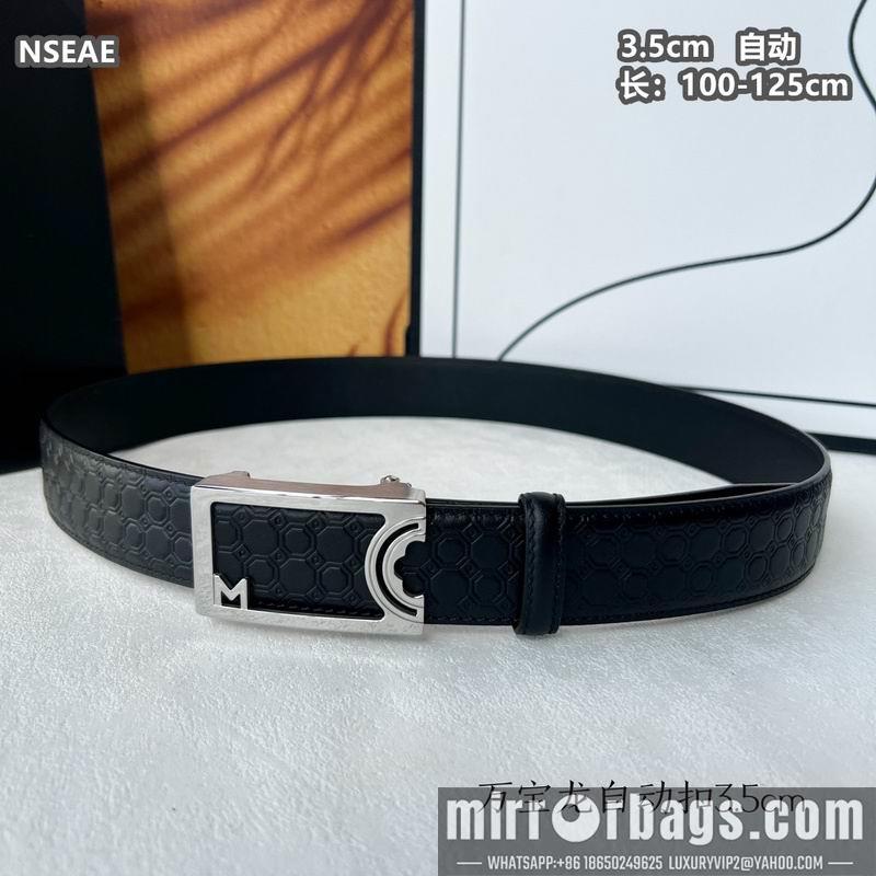 Replica Montlanc belt 35mmX100-125cm 8L69