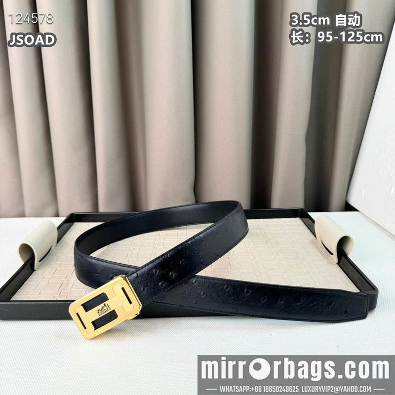 Replica Hermes belt 35mmX95-125cm 8L10