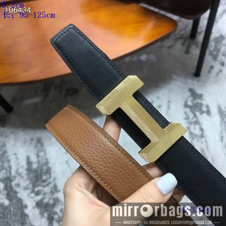 Replica Hermes Belt 32mmX95-125cm 8L02