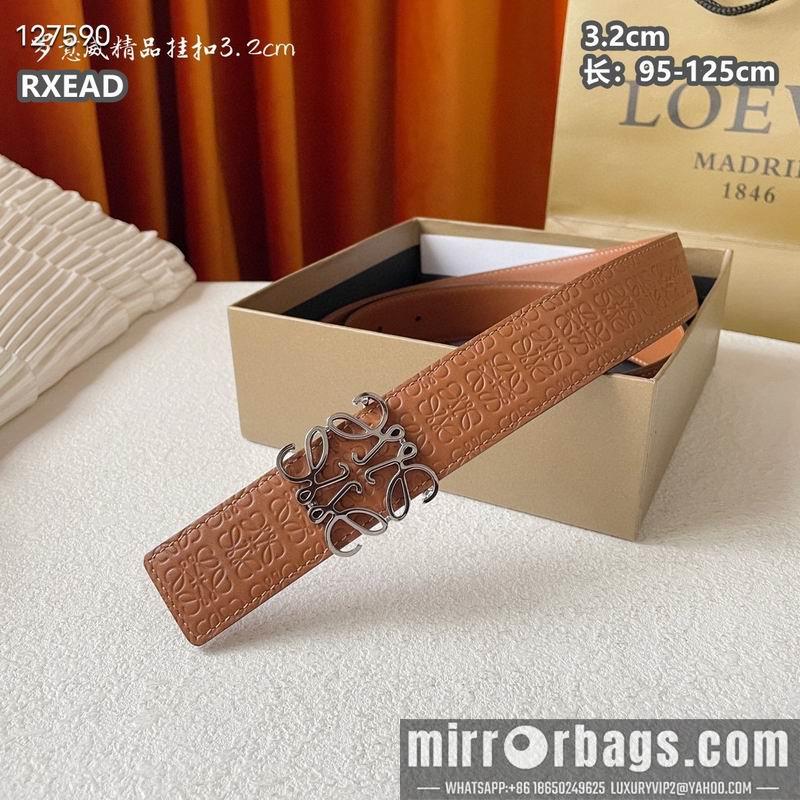 Replica Loewe belt 32mmX95-125cm 8L04