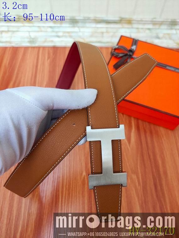 Replica Hermes Belt 32mmX95-110cm 8L08