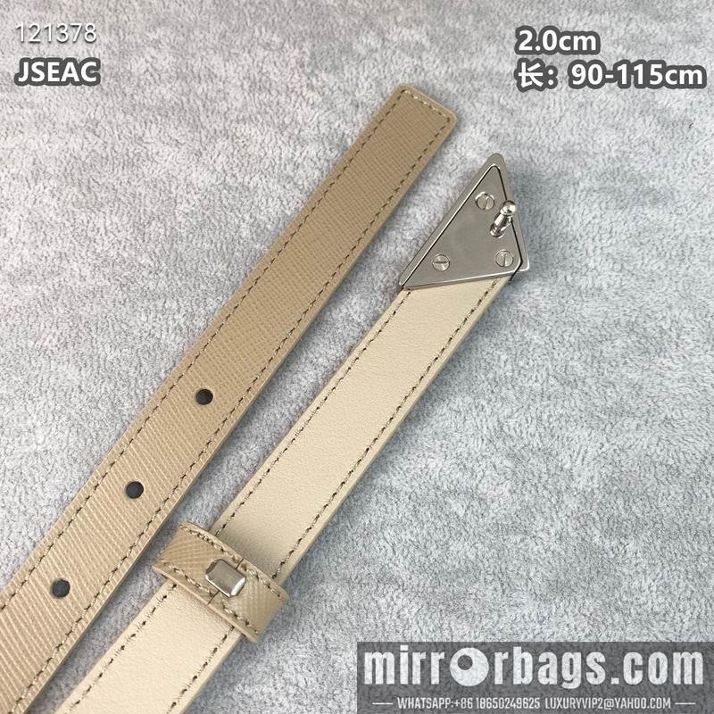 Replica Prada belt 20mmX90-115cm 8L04