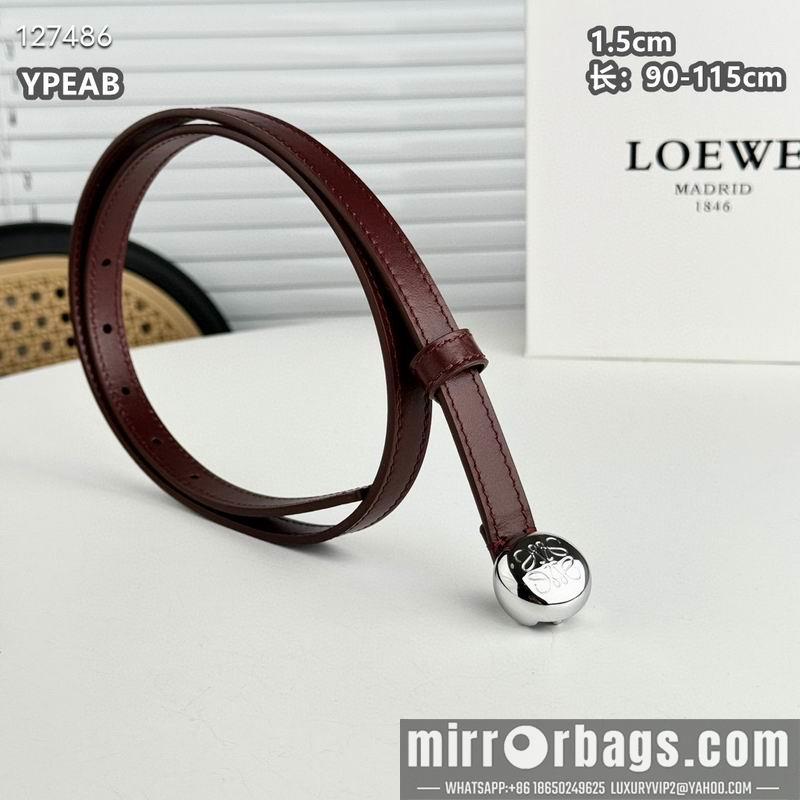 Replica Loewe belt 15mmX90-115cm 8L04