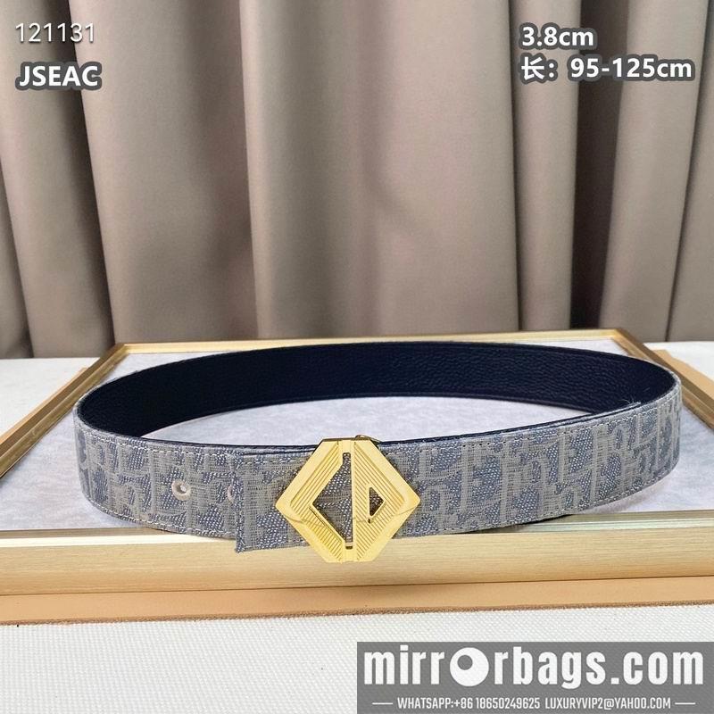 Replica Dior belt 38mmX95-125cm 8L04