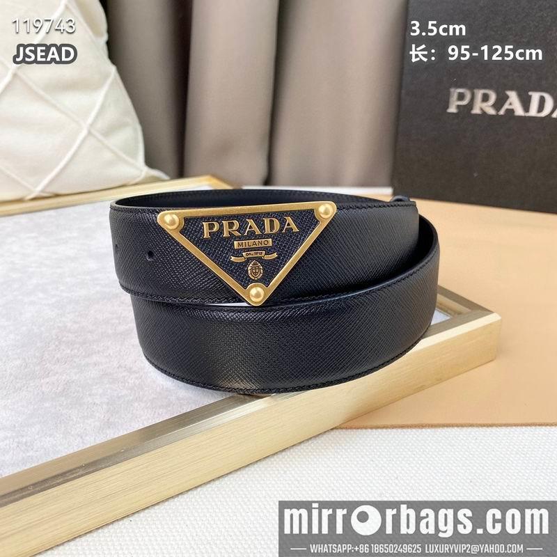 Replica Prada belt 35mmX95-125CM 8L16