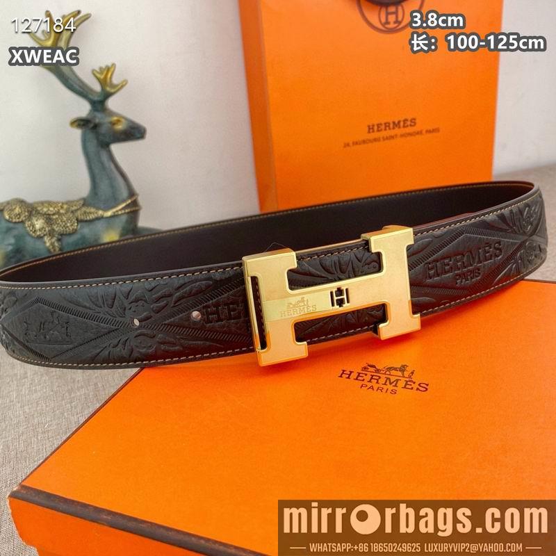 Replica Hermes belt 38mmX100-125cm 8L39