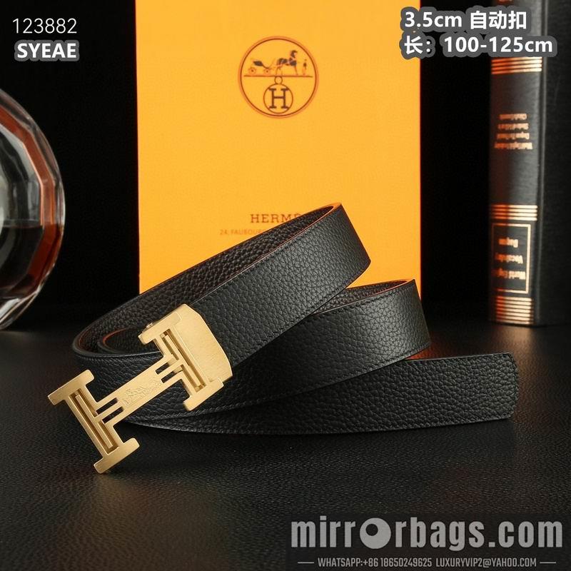 Replica Hermes belt 35mmX100-125cm 8L19