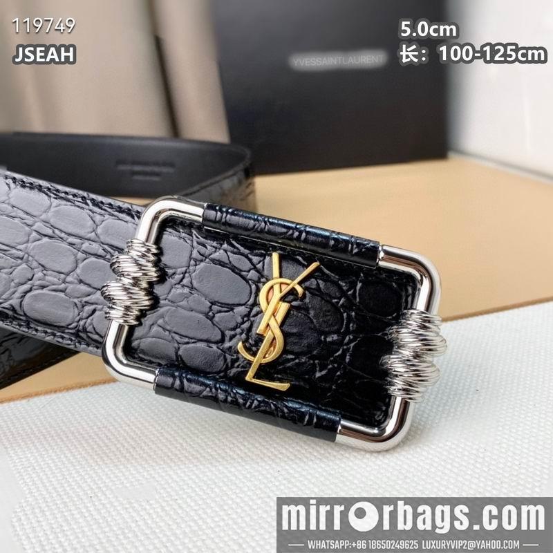 Replica YSL belt 50mmX100-125cm 8L0408