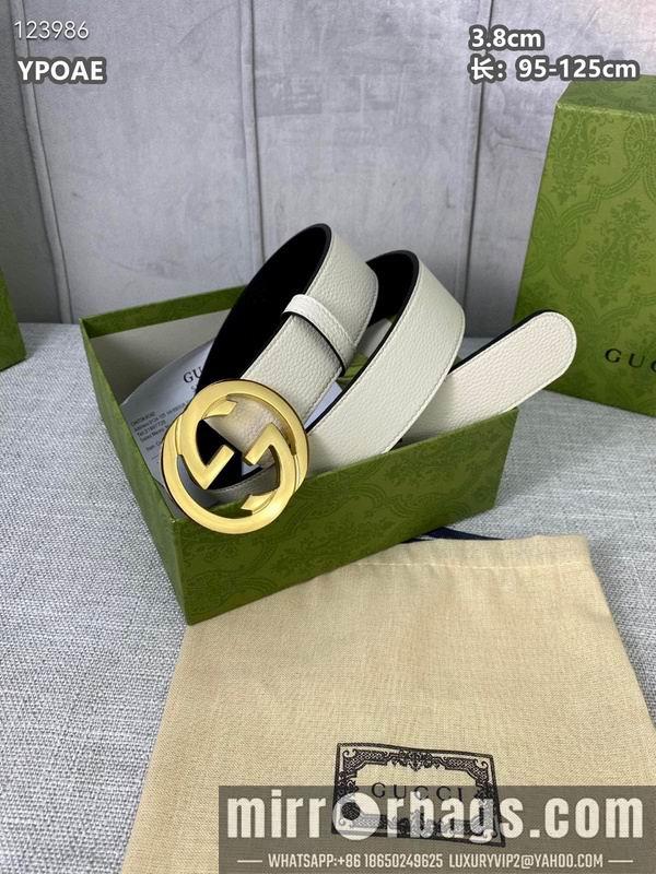 Replica Gucci belt 38mmX95-125cm 8L10