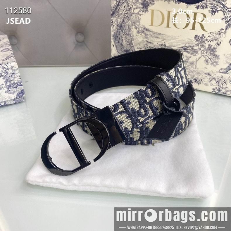 Replica Dior belt 30mmX95-125cm 8L11