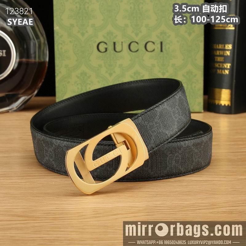 Replica Gucci belt 35mmX100-125cm 8L47