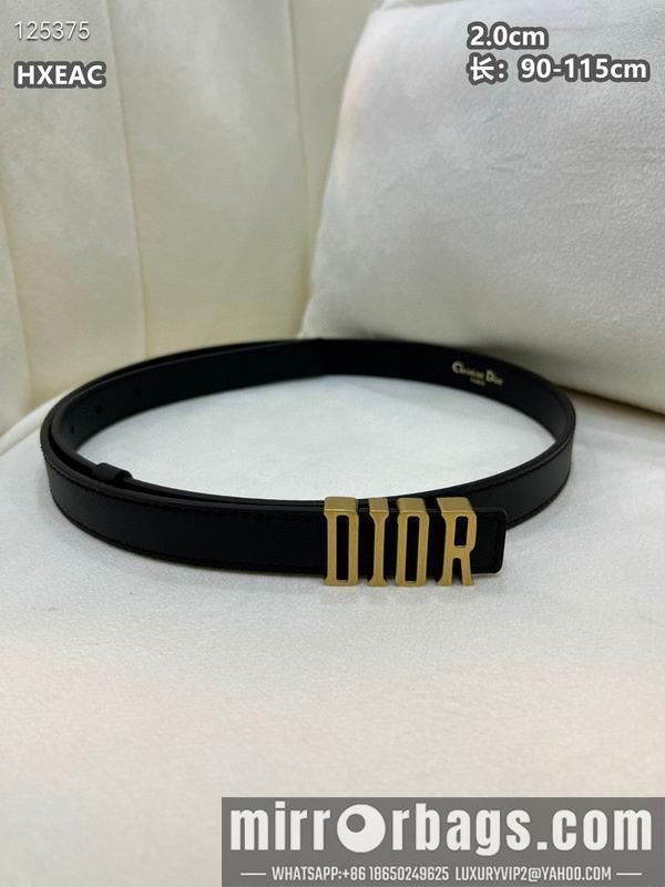 Replica Dior belt 20mmX90-115cm 8L03