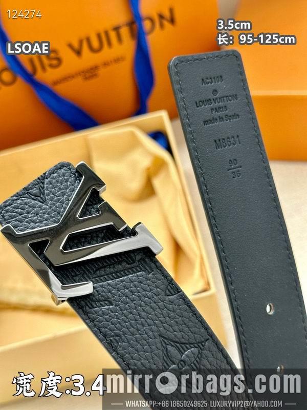Replica LV belt 35mmX95-125cm 8L08