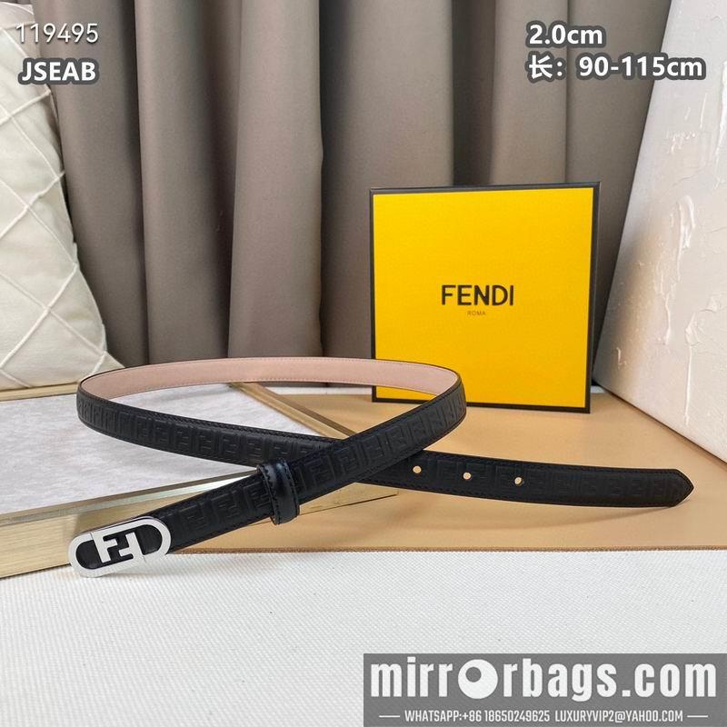 Replica Fendi belt 20mmX90-115cm 8L040801