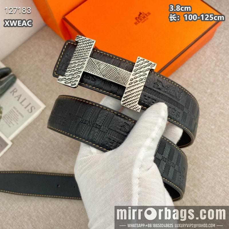 Replica Hermes belt 38mmX100-125cm 8L38