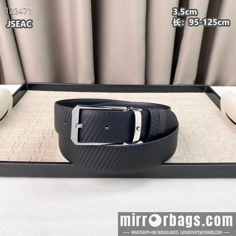 Replica Montblanc belt 35mmX95-125cm 8L07