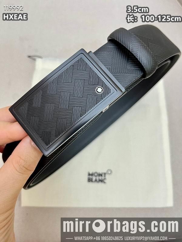 Replica Montblanc belt 35mmX100-125cm 8L072002