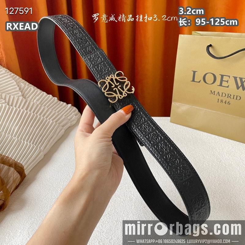 Replica Loewe belt 32mmX95-125cm 8L04