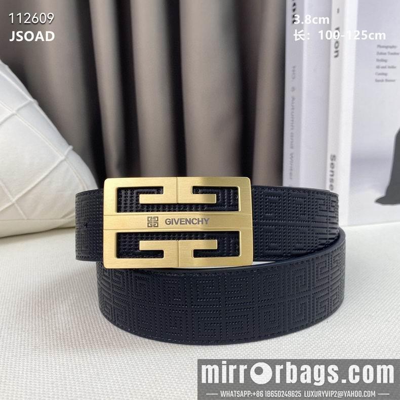 Replica Givenchy belt 38mmX100-125cm 8L01