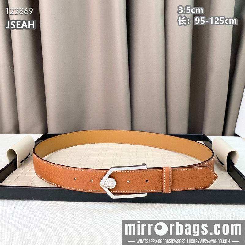 Replica Hermes belt 35mmX95-125cm 8L08