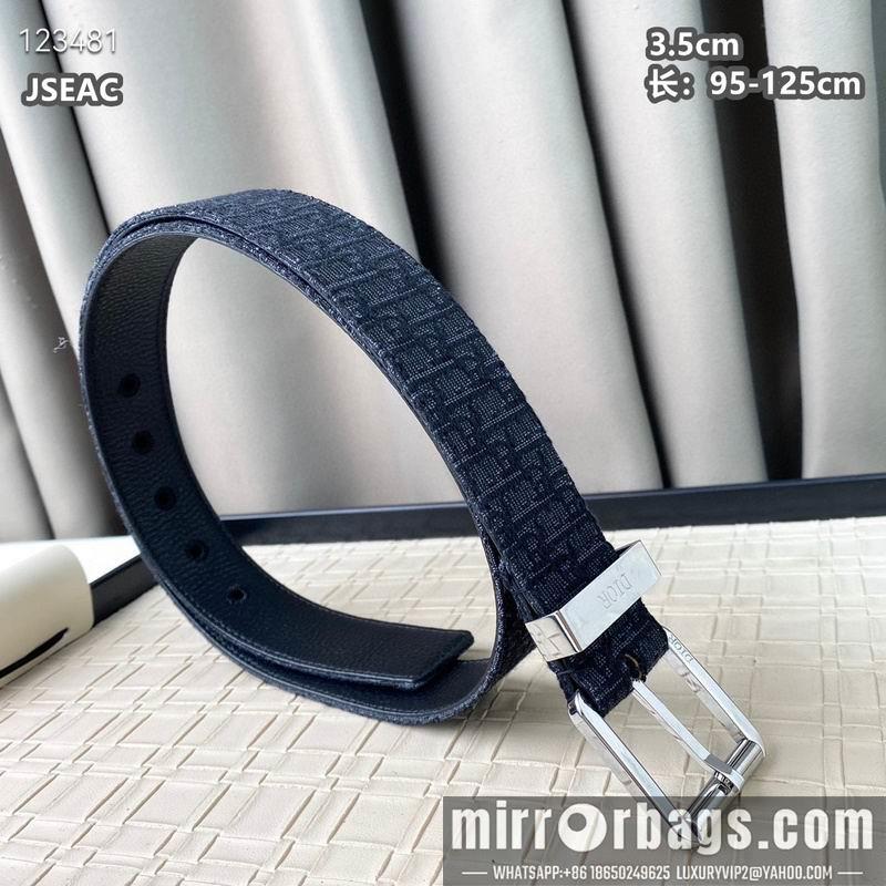 Replica Dior belt 35mmX95-125cm 8L30