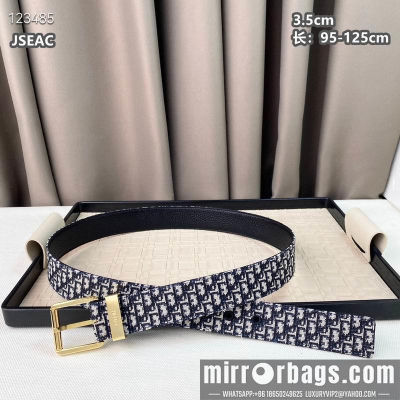 Replica Dior belt 35mmX95-125cm 8L29