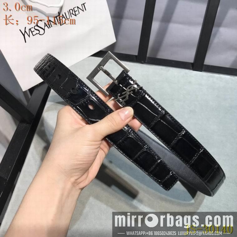 Replica YSL Belt 30mmX95-115cm 8L01