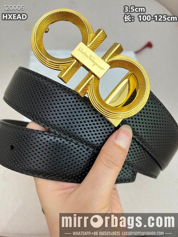 Replica Ferragamo belt 35mmX100-125cm 8L072011