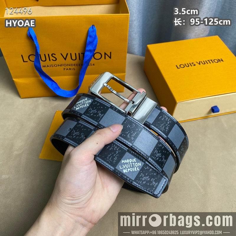Replica LV belt 35mmX95-125cm 8L29