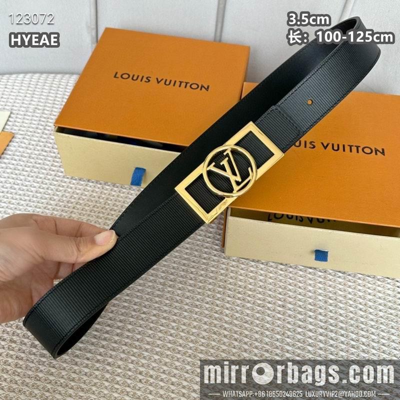 Replica LV belt 35mmX100-125cm 8L07