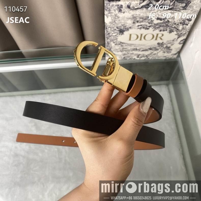 Replica Dior Belt 20mmX90-110cm 8L01