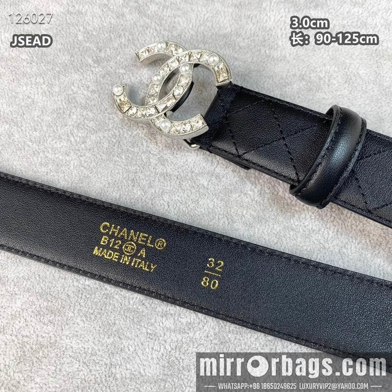 Replica Chanel belt 30mmX90-125cm 8L14