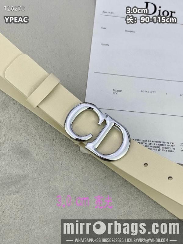 Replica Dior belt 30mmX90-115cm 8L111004