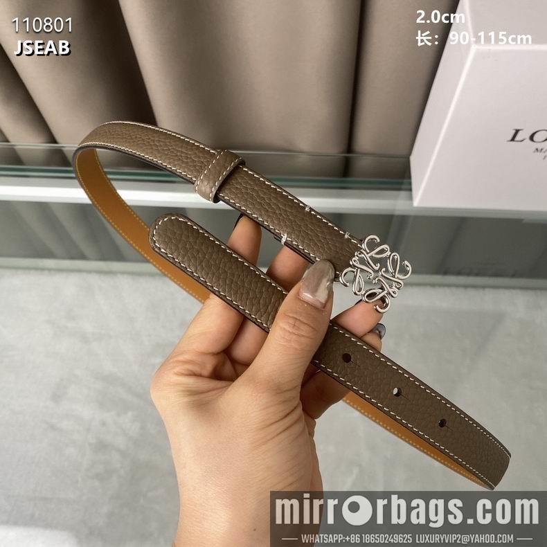 Replica Loewe Belt 20mmX90-110cm 8L01