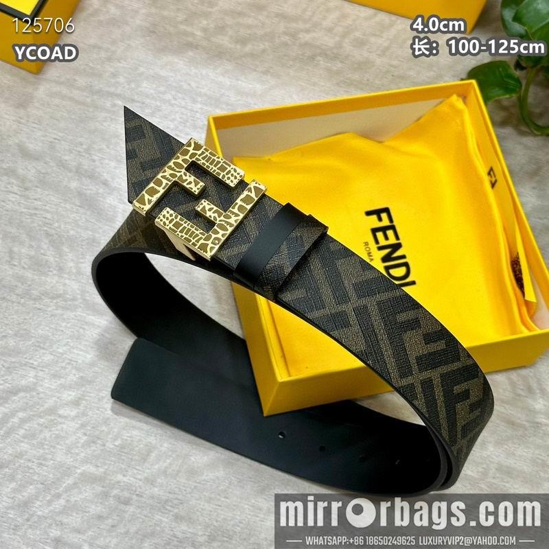 Replica Fendi belt 40mmX100-125cm  8L24