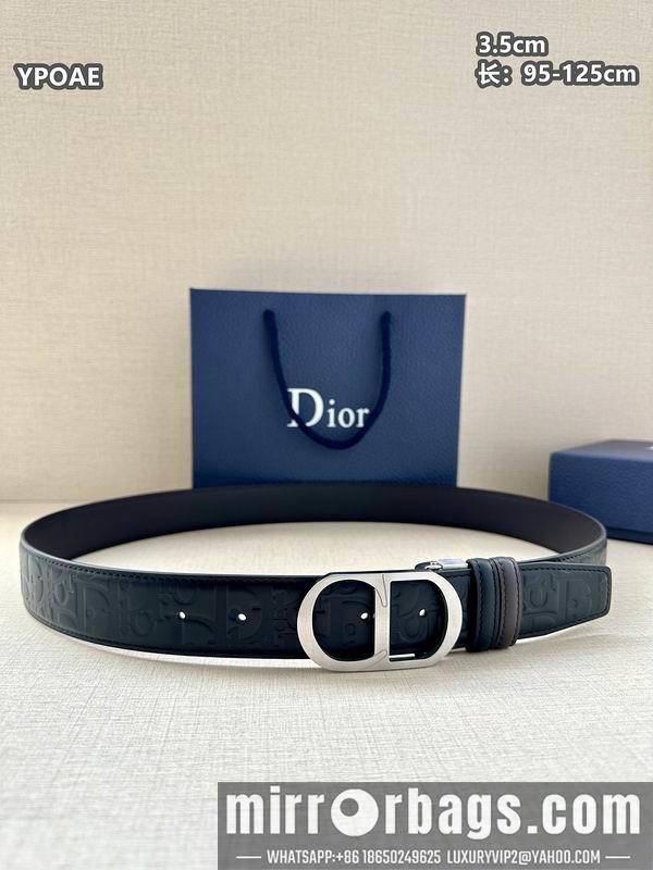 Replica Dior belt 35mmX95-125cm 8L43
