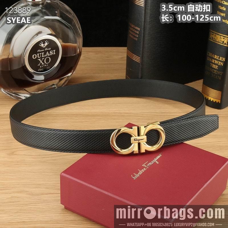Replica Ferragamo belt 35mmX100-125cm 8L09