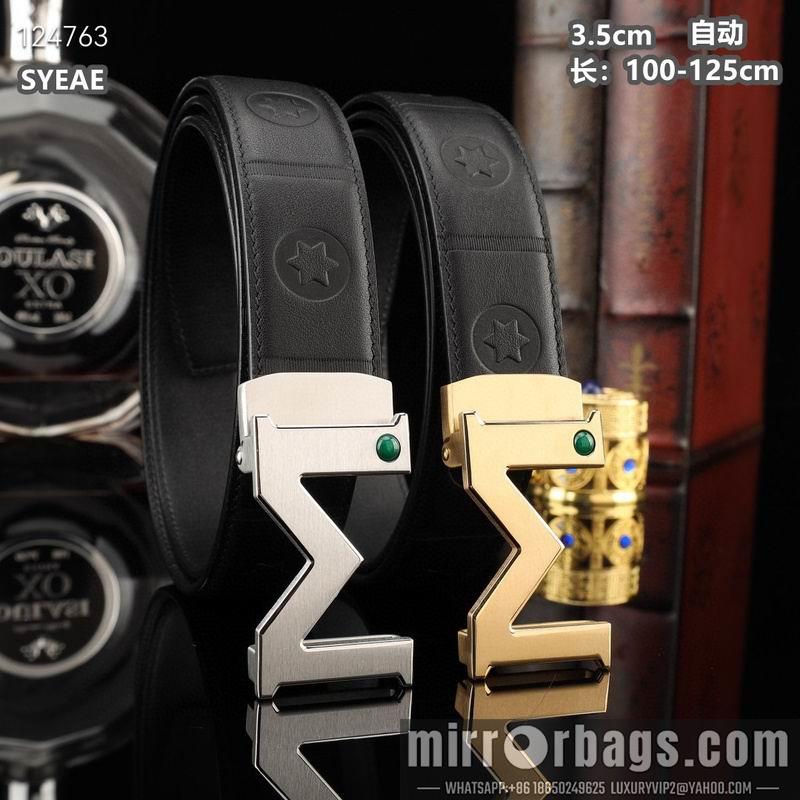 Replica Montlanc belt 35mmX100-125cm 8L41