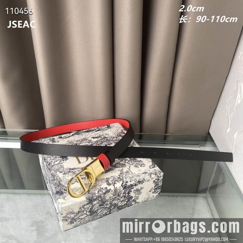 Replica Dior Belt 20mmX90-110cm 8L01