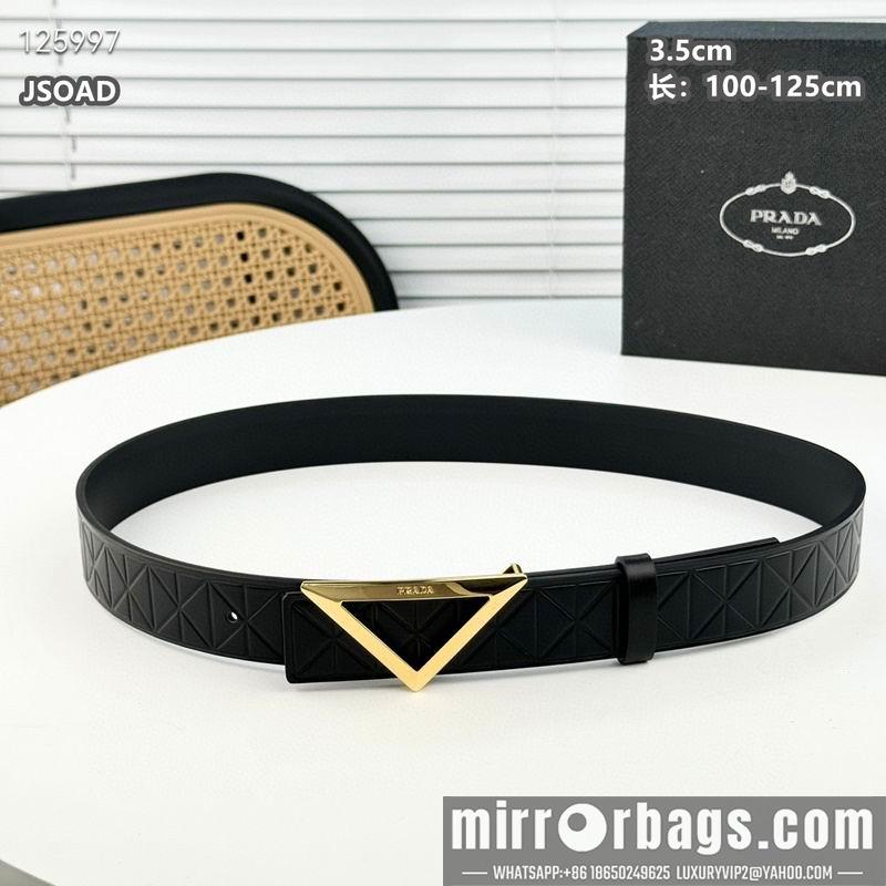 Replica Prada belt 35mmX100-125cm 8L38