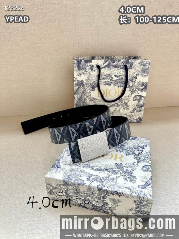 Replica Dior belt 40mmX95-125cm 8L06