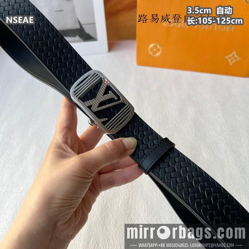 Replica LV belt 35mmX105-125cm 8L75