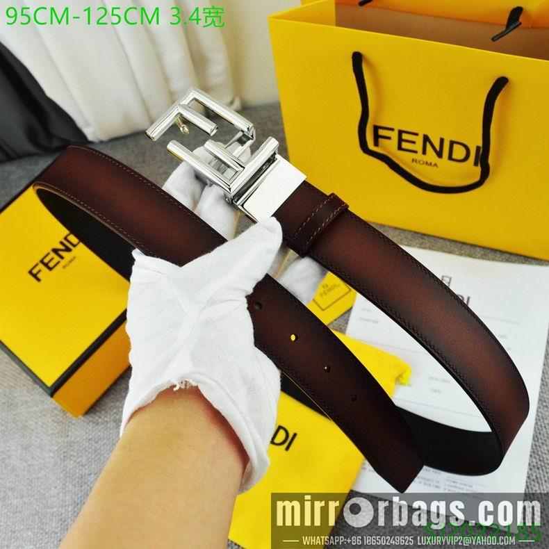 Replica Fendi Belt 34mmX95-125cm 7D08
