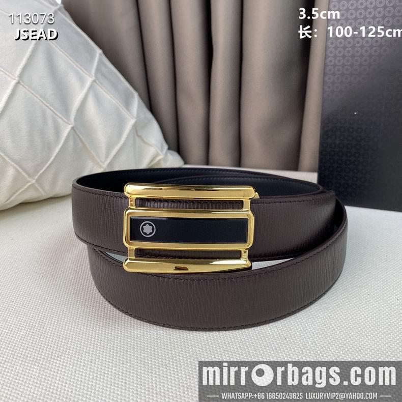 Replica Montblanc belt自动带 35mmX100-125cm 8L03