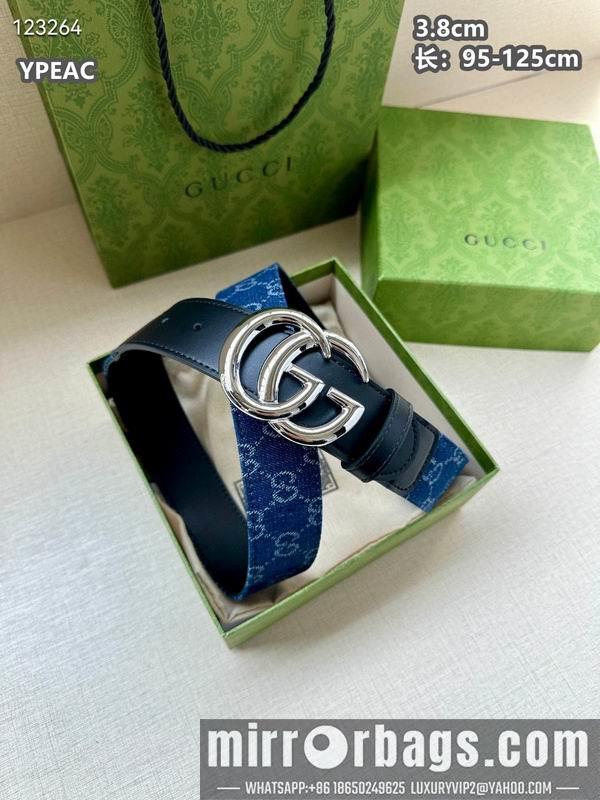 Replica Gucci belt 38mmX95-125cm 8L11