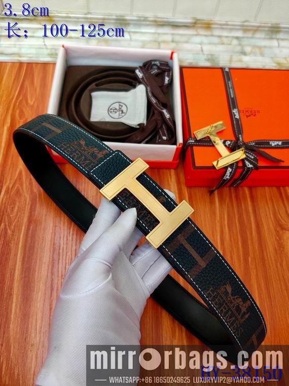 Replica Hermes Belt 38mm 100-125cm 8L03