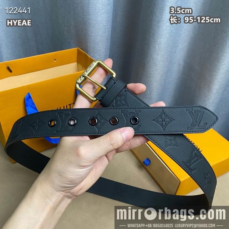 Replica LV belt 35mmX95-125cm 8L33