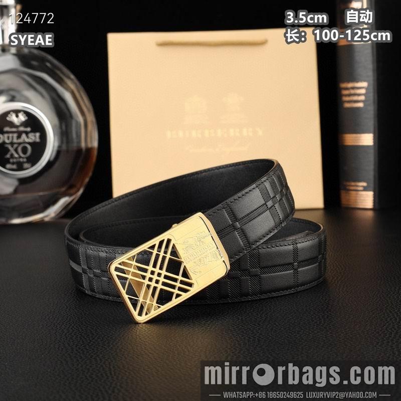 Replica Burberry belt 35mmX100-125cm 8L72