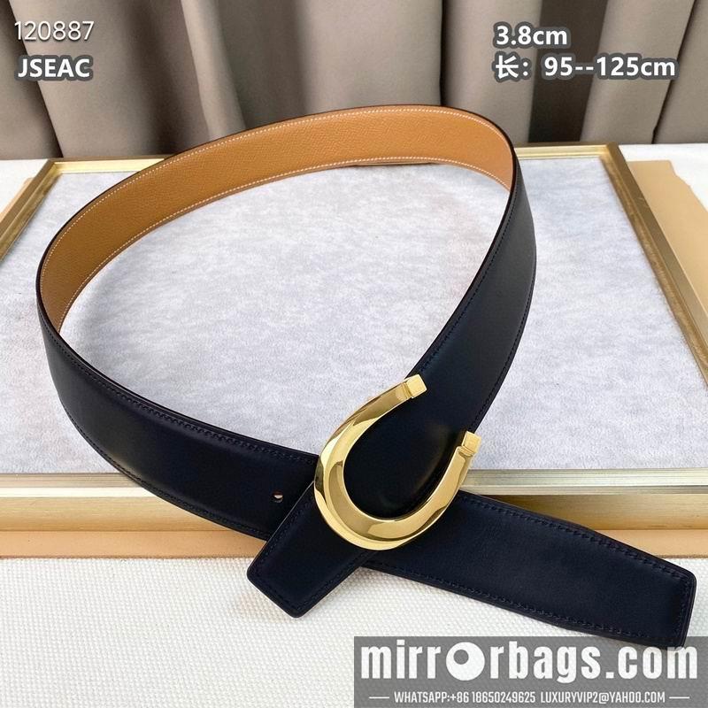 Replica Hermes belt 38mmX95-125cm 8L01